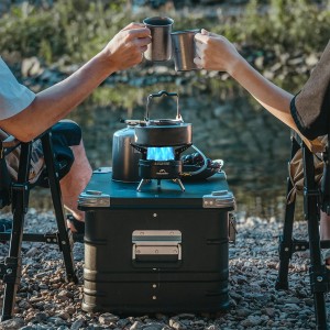 اجاق گاز سفری 3 شعله نیچرهایک مدل Dark Star کد CNK2450CF019