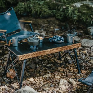 اجاق گاز سفری 3 شعله نیچرهایک مدل Dark Star کد CNK2450CF019