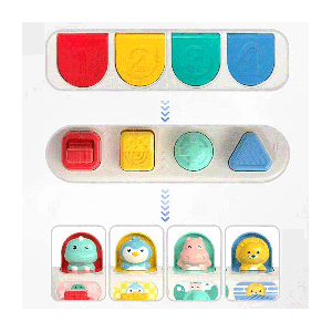 اسباب بازی دالی حیوانات (HE8075) هانگر HUANGER