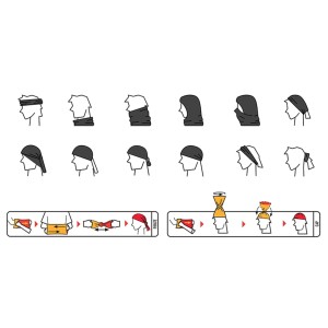 دستمال سر و گردن (اسکارف) باف مدل JEFFER GREY