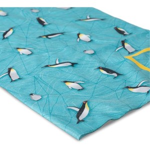 دستمال سر و گردن (اسکارف) باف مدل COLDING BLUE