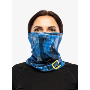 دستمال سر و گردن (اسکارف) باف مدل UNREL BLUE