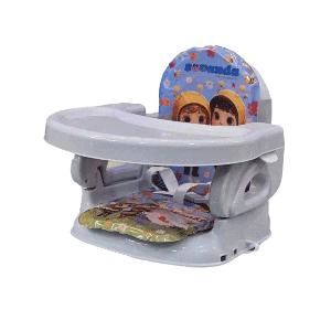 صندلی غذاخوری کودک برند سواندا مدل پرتابل طرح فیل