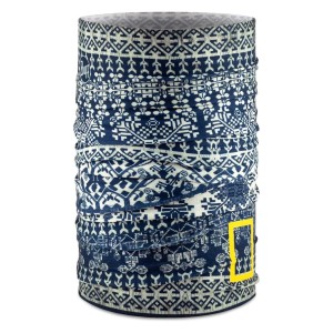 دستمال سر و گردن (اسکارف) باف مدل KURZEME DARK NAVY