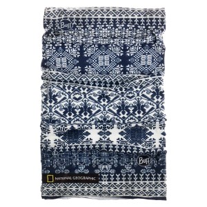 دستمال سر و گردن (اسکارف) باف مدل KURZEME DARK NAVY