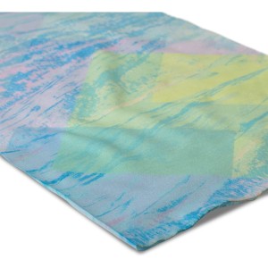 دستمال سر و گردن (اسکارف) باف مدل NIVYSTON LIGHTBLUE