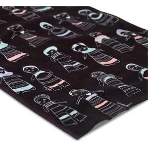 دستمال سر و گردن (اسکارف) باف مدل CAMWA BLACK