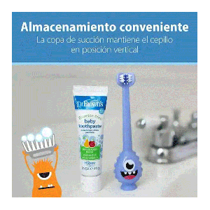 مسواک کودک دکتر براون مانستر 360 درجه