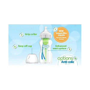 ست آغازین شیشه شیر دکتر براون دهانه عریض