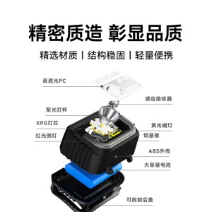 چراغ پیشانی چند کاره بلک داگ مدل CBD2450ZM010