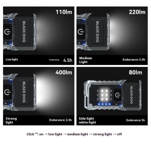 چراغ قوه چندکاره بلک داگ مدل CBD2550ZM016