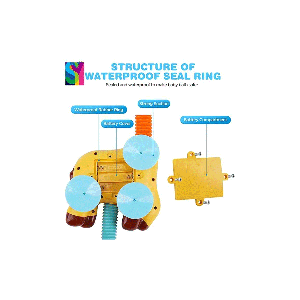 دوش حمام کودک طرح زرافه ( مسافرتی )