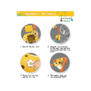 دوش حمام کودک طرح زرافه ( مسافرتی )