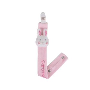 بند پستانک کارامل طرح خرگوش