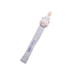 بند پستانک کارامل طرح خرس مدل emu3031