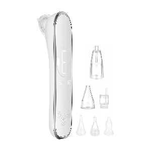 پوآر برقی دومنظوره چیکو Chicco از این محصول می توانید هم به عنوان پوار بینی نوزاد استفاده نمایید و هم جهت از بین بردن جوش های سر سیاه بینی و صورت مادر (بزرگسالان) استفاده نمود دارای 3 عدد سری سيليكونی نرم و مناسب سنین مختلف  (0 تا 3 ماه ، 3 تا 12 ماه و با