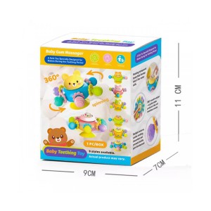 اسپینر دندانگیر جغجغه ای کودک 4 عددی