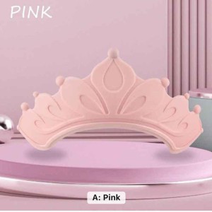 کلاه حمام نوزاد و کودک سیلیکونی طرح تاج