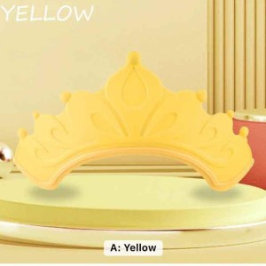 کلاه حمام نوزاد و کودک سیلیکونی طرح تاج