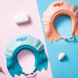 کلاه حمام نوزاد و کودک سیلیکونی طرح دلفین