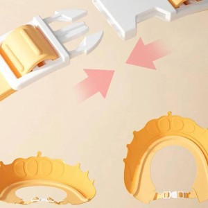 کلاه حمام نوزاد و کودک سیلیکونی طرح تاج