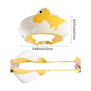 کلاه حمام نوزاد و کودک سیلیکونی طرح دایناسور