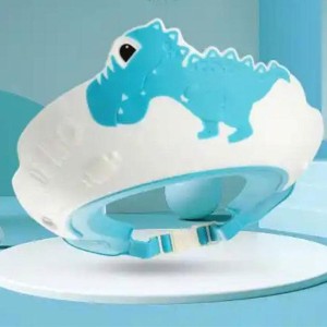 کلاه حمام نوزاد و کودک سیلیکونی طرح دایناسور