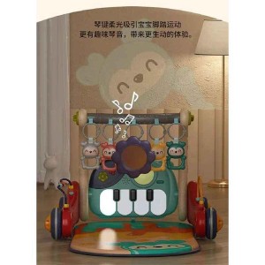 واکر و تشک بازی پیانویی کودک 3 کاره ویوا کیدز Viva Kids