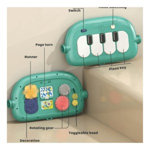 تشک بازی پیانویی و واکر موزیکال 4 کاره ویوا کیدز Viva Kids