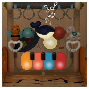 واکر و تشک بازی پیانویی کودک 3 کاره ویوا کیدز Viva Kids