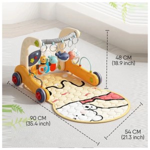 واکر و تشک بازی پیانویی کودک 3 کاره ویوا کیدز Viva Kids