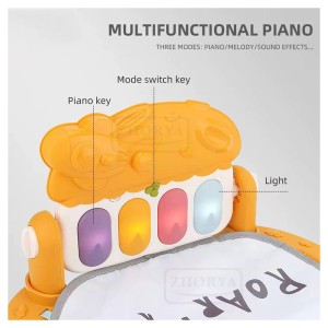 تشک بازی موزیکال برند ویوا کیدز Viva Kids طرح شیر