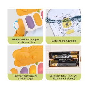 تشک بازی موزیکال برند ویوا کیدز Viva Kids طرح شیر