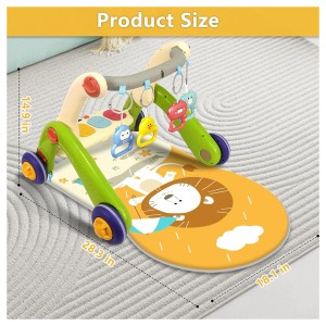 تشک بازی پیانویی و واکر موزیکال 3 کاره ویوا کیدز Viva Kids