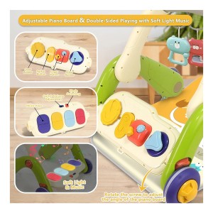 تشک بازی پیانویی و واکر موزیکال 3 کاره ویوا کیدز Viva Kids