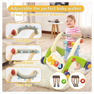 تشک بازی پیانویی و واکر موزیکال 3 کاره ویوا کیدز Viva Kids