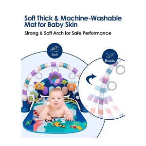 تشک بازی و پیانو نوزاد طرح ببر آبی ویوا کیدز Viva Kids