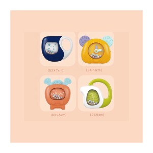 مجموعه جغجغه و دندانگیر 4 عددی ویوا کیدز Viva Kids