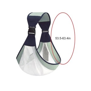 آغوشی نوزاد بغلی یک طرفه بیبی اسلینگ | Baby Sling