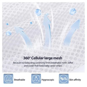 آغوشی نوزاد بغلی یک طرفه بیبی اسلینگ | Baby Sling