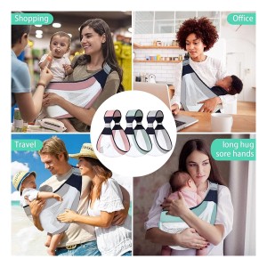 آغوشی نوزاد بغلی یک طرفه بیبی اسلینگ | Baby Sling