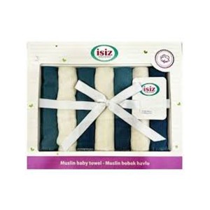 دستمال دست و صورت موسلین 7 عددی ایسیز isiz