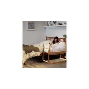 تخت کنار مادر و گهواره چوبی ایسیز isiz (در 3 رنگ مختلف)