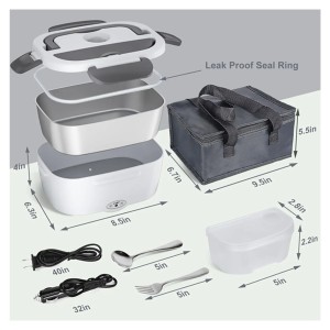 ظرف غذای برقی لبتو مدل Dispensa با مخزن استیل 1.5 لیتری ( مخصوص کارمند ها و کودکان مدرسه ایی )