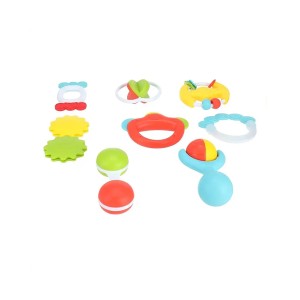 ست جغجغه و دندان گیر 8 عددی هانگر Huanger کد ( He 0150 )