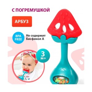 دندانگیر و جغجغه توت فرنگی هانگر HUANGER کد ( He 0154 )