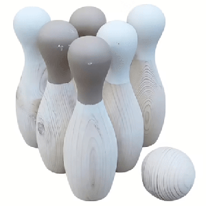 بولینگ چوبی کودک 6 عددی