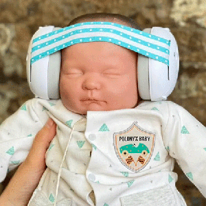 نویز گیر و محافظ صدای گوش نوزاد طرح پنجه baby earmuff