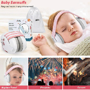 نویز گیر و محافظ صدای گوش نوزاد طرح پنجه baby earmuff