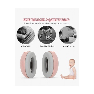 نویز گیر و محافظ صدای گوش نوزاد طرح پنجه baby earmuff